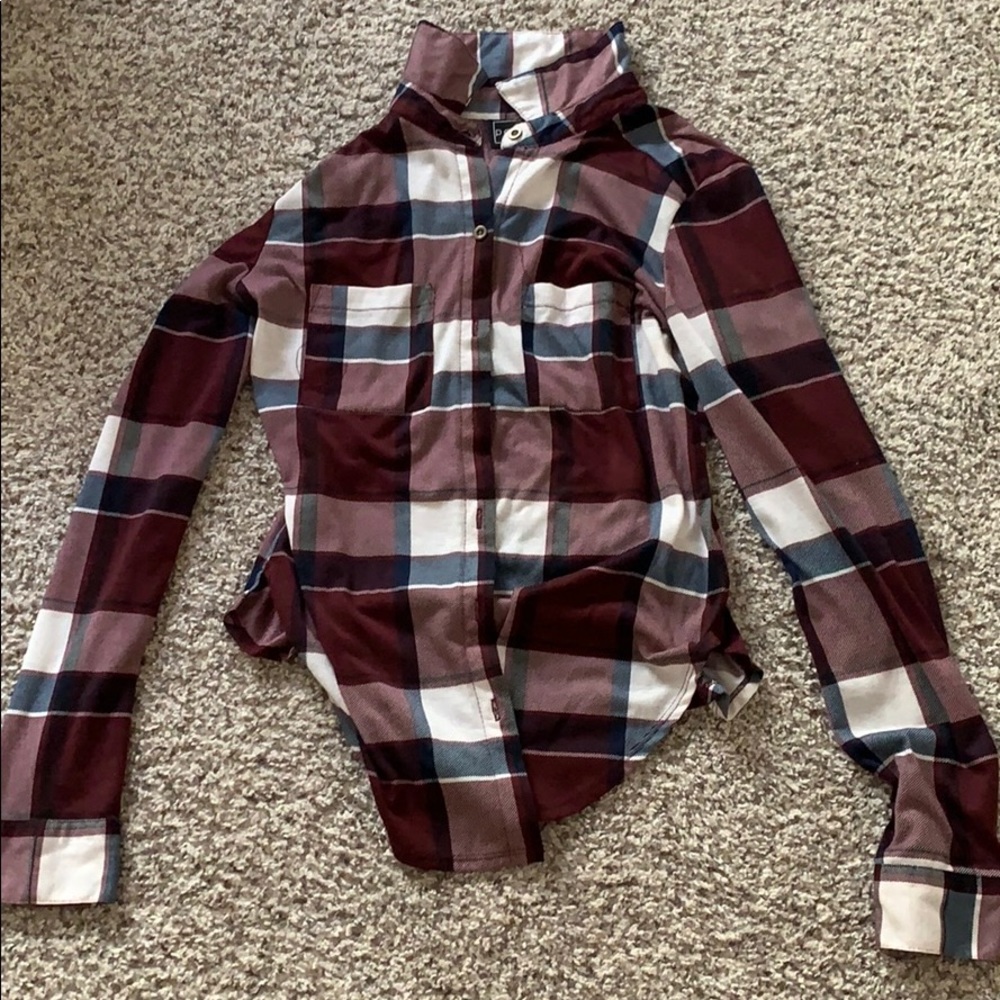 Plaid shirt/ plaid cover